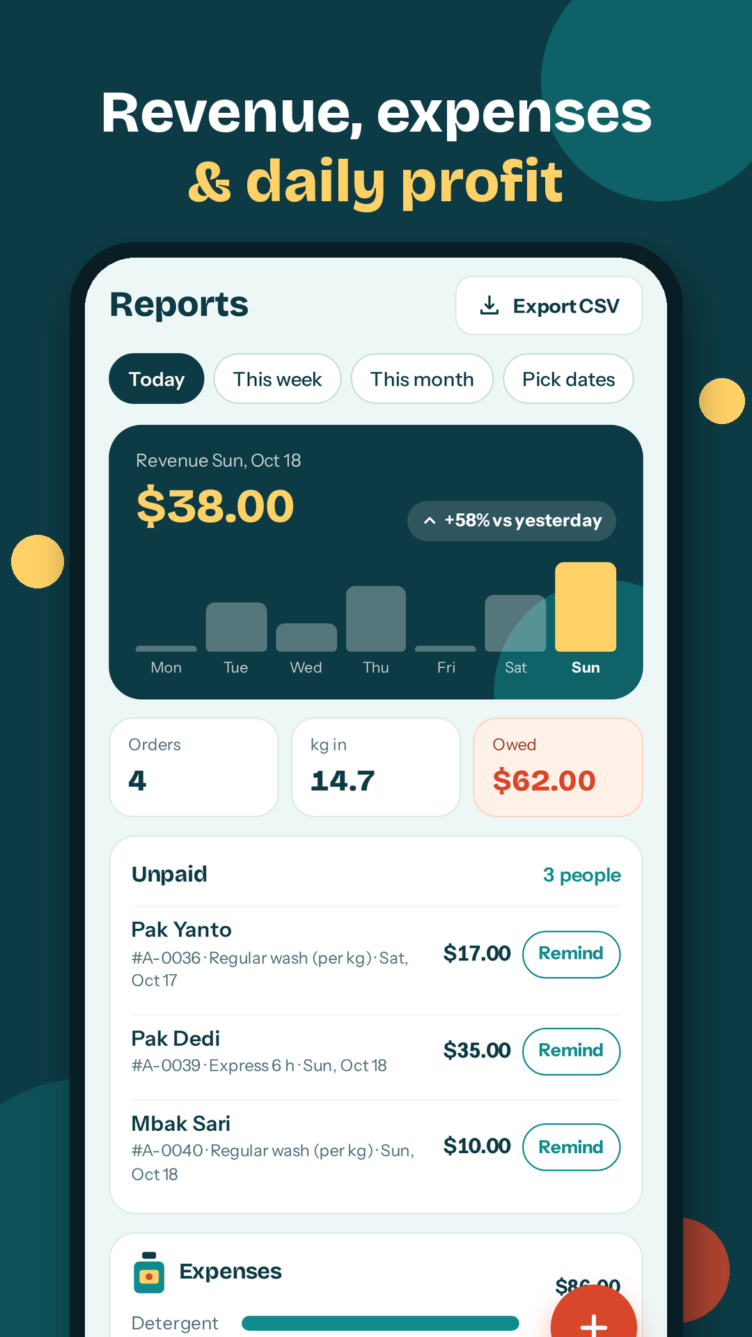 Daily report